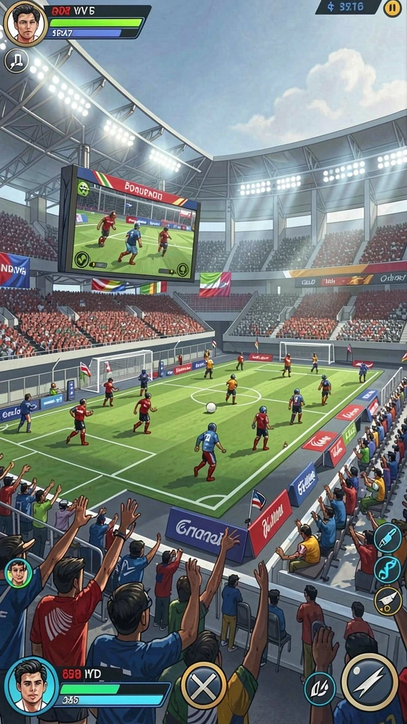 avatar808 - Tangkapan layar menampilkan pemandangan indah di dunia game.