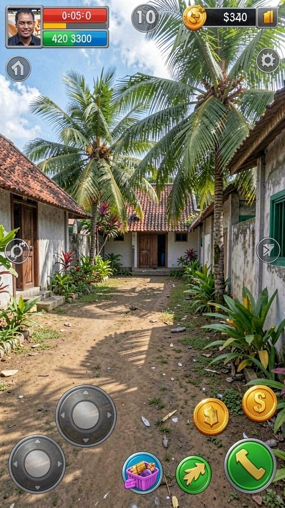 exototo - Tampilan awal yang memukau dan mudah dinavigasi.