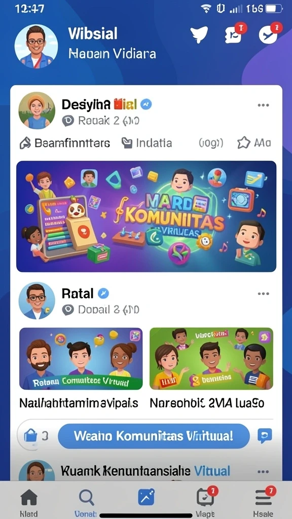 monte77 - Tampilan antarmuka yang ramah pengguna dan intuitif.