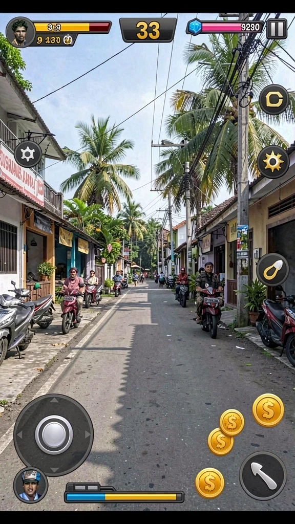 omtogel - Tampilan antarmuka yang mudah digunakan.