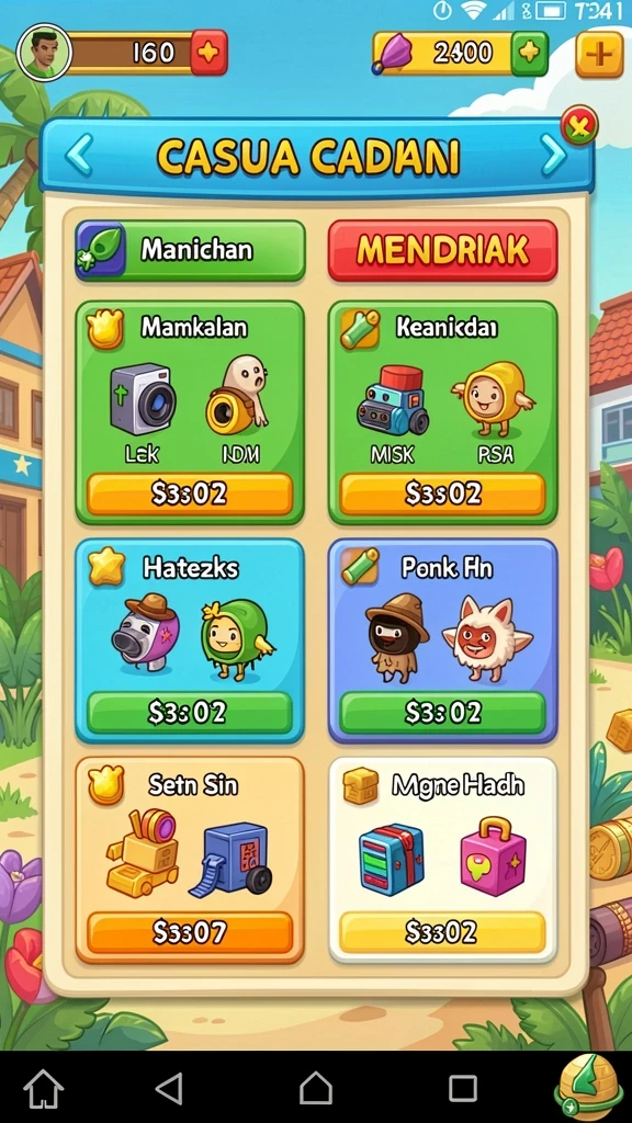 paus123 - Level yang menantang dan memacu adrenalin.
