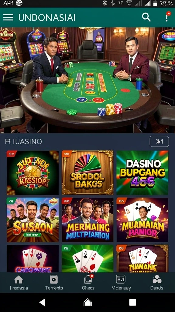 putarmega - Gambar tangkapan layar dari mode kompetitif.